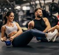 Inside the gym